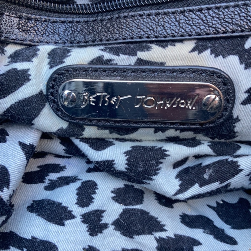 Betsey Johnson “Biker Babe” Handbag Tote - Picture 3 of 8